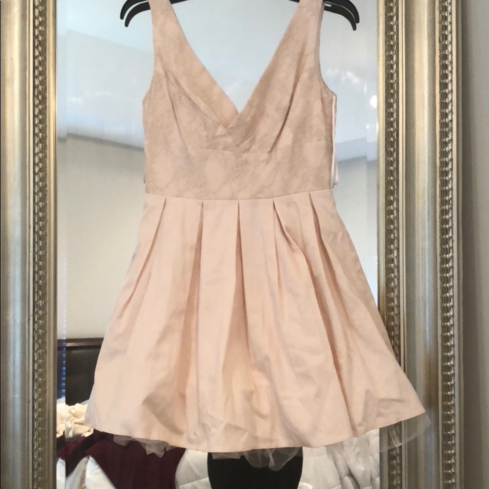 Asos light pink dress
